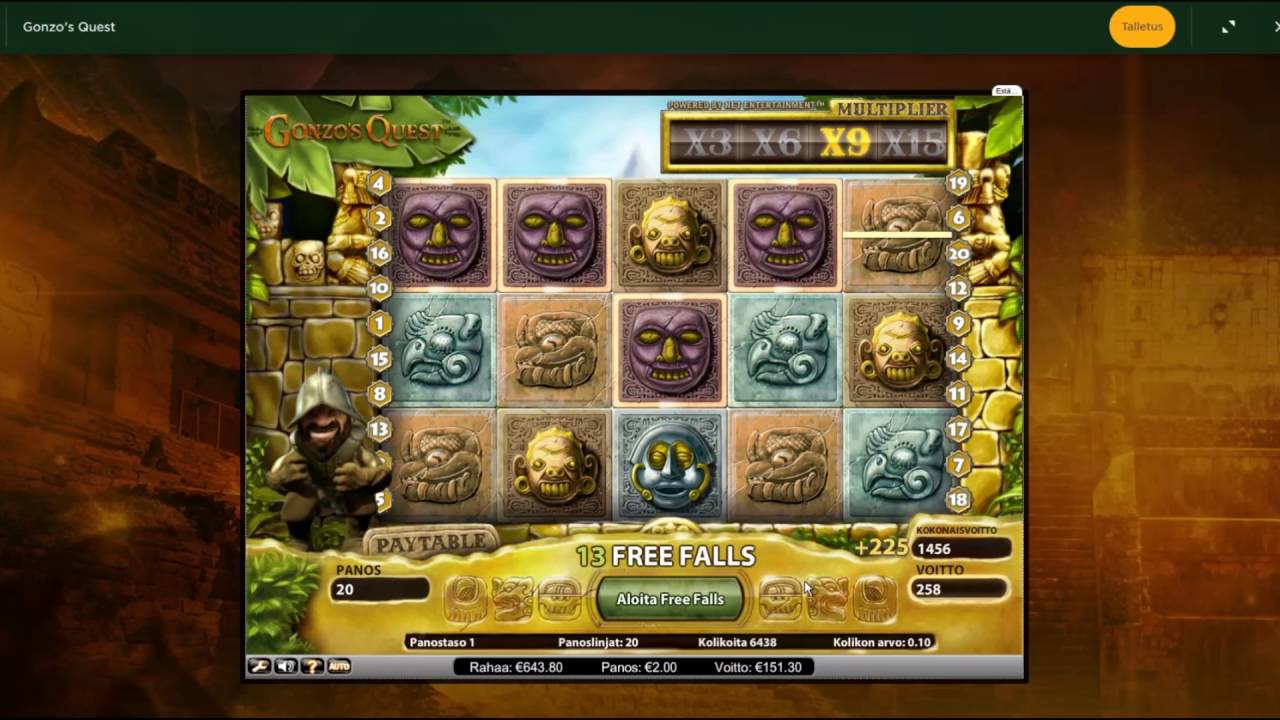 MEGA BIG WIN on Gonzo's Quest - 2&euro; Bet