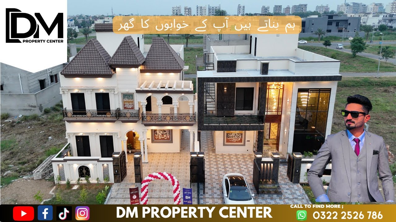 10 Marla Spanish  Design House for Sale  By DM Property Center in Citi Housing Sialkot