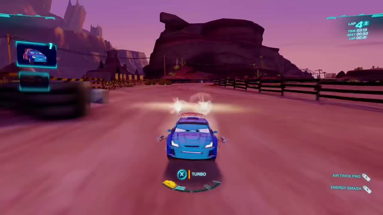 Cars 2 The Video Game | Raoul CaRoule - Radiator Sprint | 9 laps