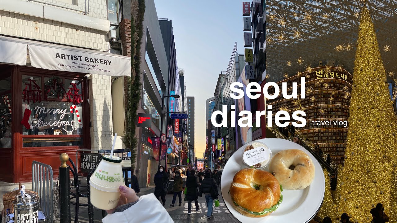 seoul diaries 🍓 shopping & cafe hopping