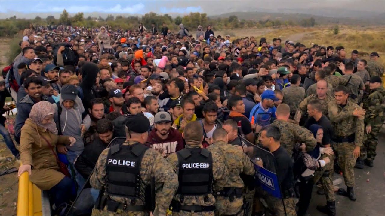 DES MILLIONS DE REFUGIES SYRIENS DÉPLACÉS EN EUROPE