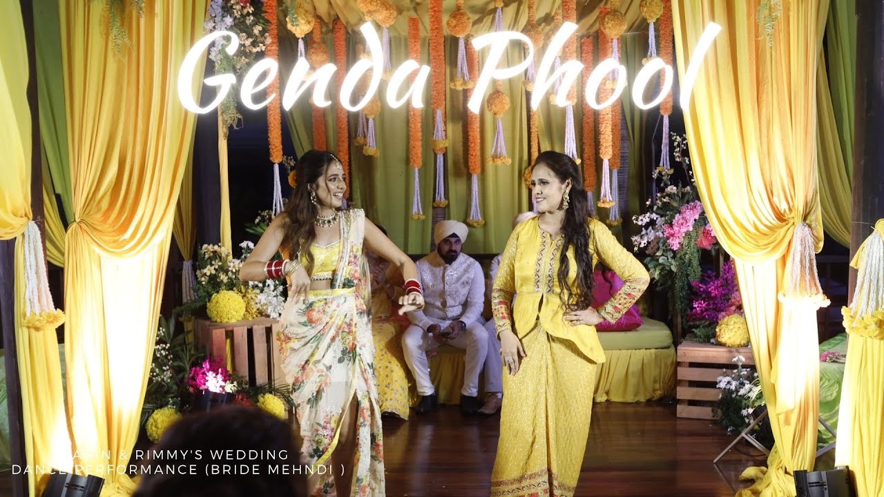 Genda Phool  |  Varin & Rimmy Wedding Dance Performance |  Bride Mehndi