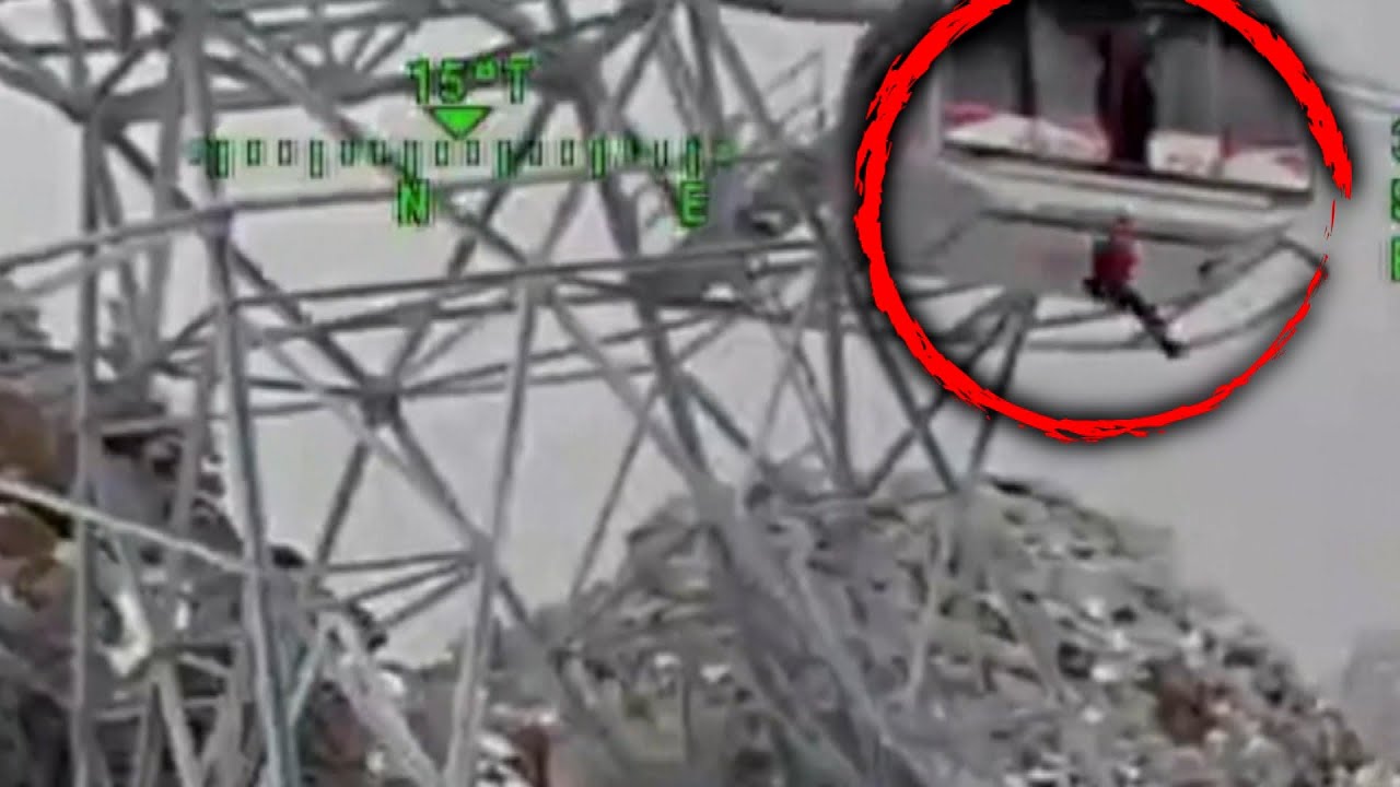 21 People Stuck in Tramway Car Rescued