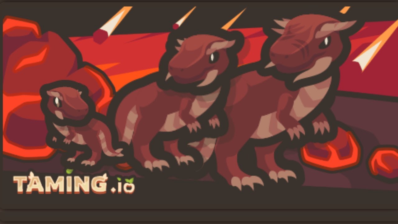 Taming.io - the triple cratodon experience (with some neat kills)