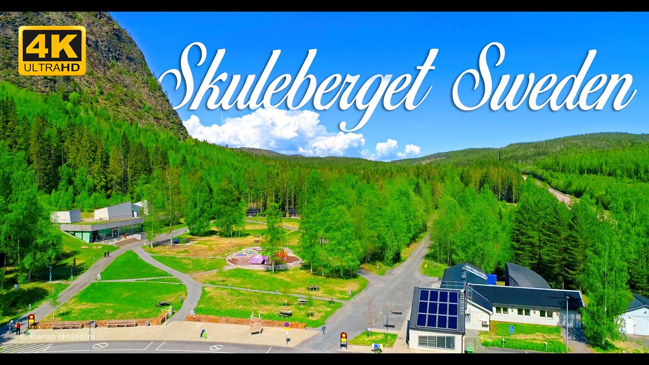 Relaxing Drone Tour Over Skuleberget | High Coast Adventure in Sweden 2020 4K 🌄☀️
