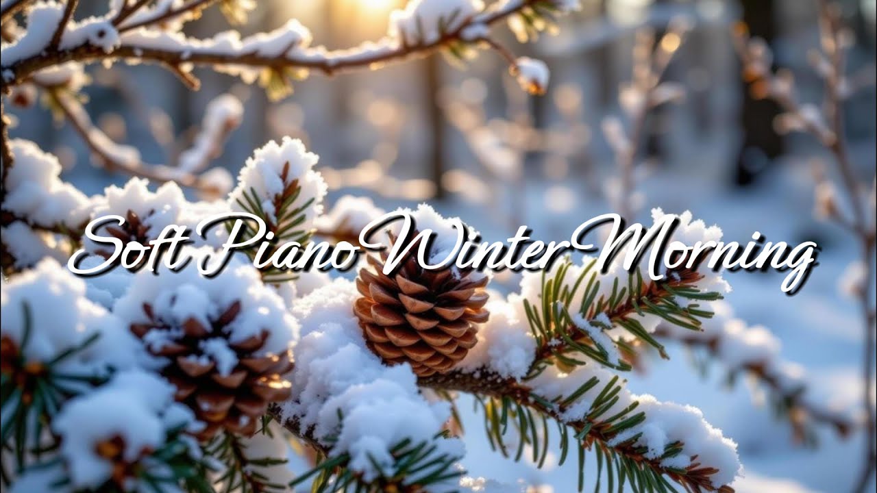 [3H continuous listening] Winter Piano Playlist ❄️ Cozy & Calm Snowy Day Music