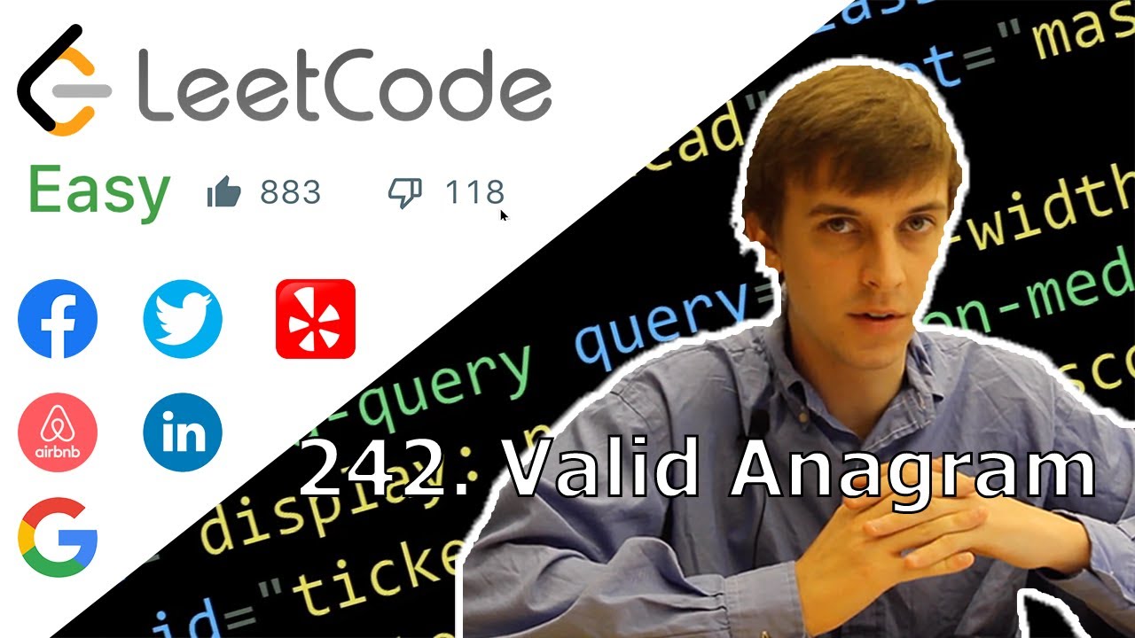 LeetCode 242. Правильное решение анаграммы с объяснением &mdash; Java