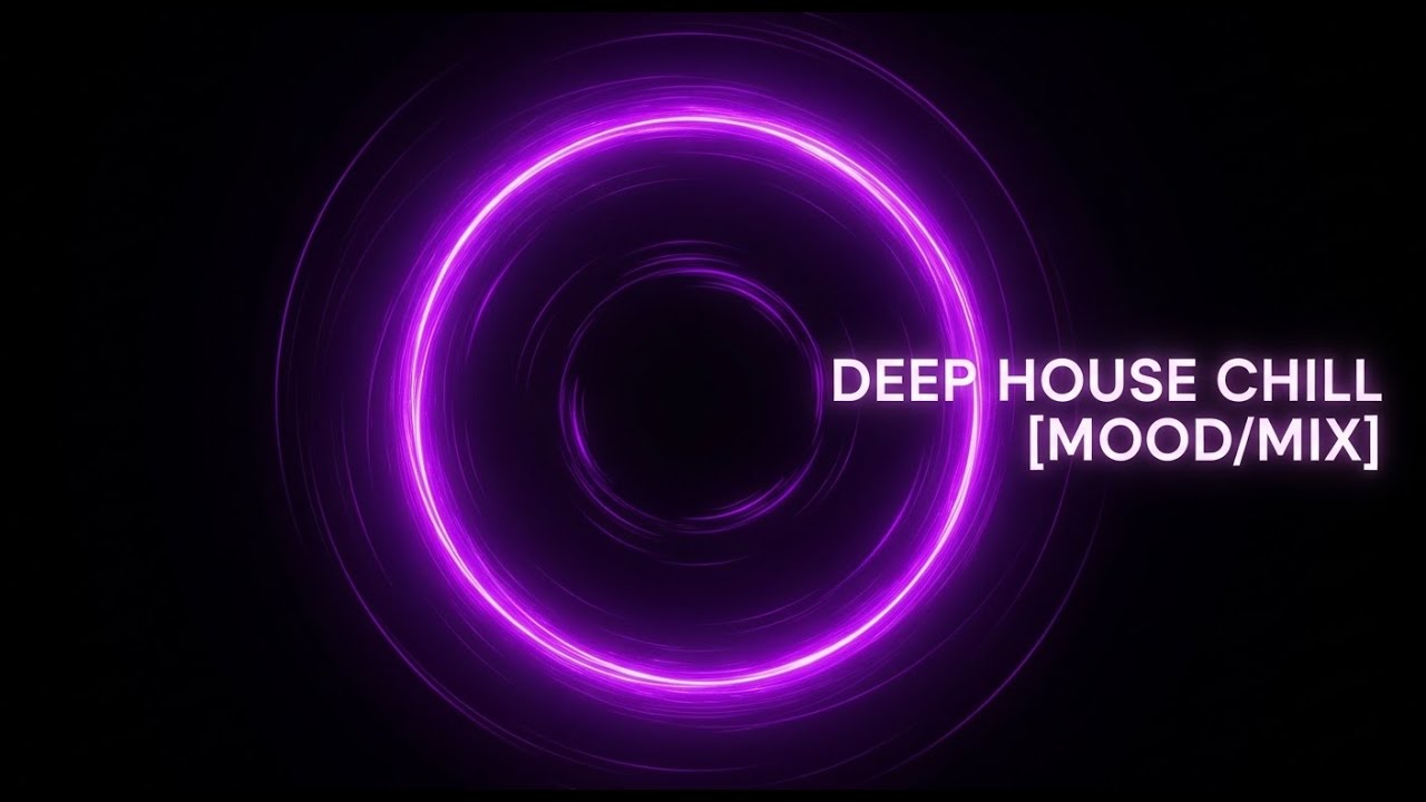 Pure Deep House Chill Visualizer 8K Loop  Chill EDM Night Drive Instrumental