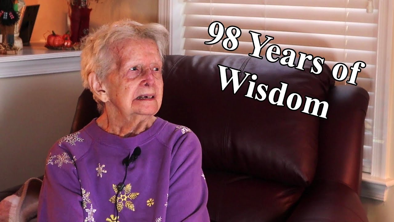 Chatting with my 98 year-old great grandmother