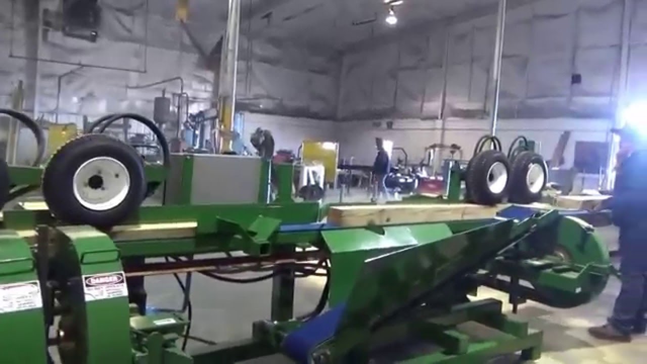 Morgan Three Head Resaw With Return