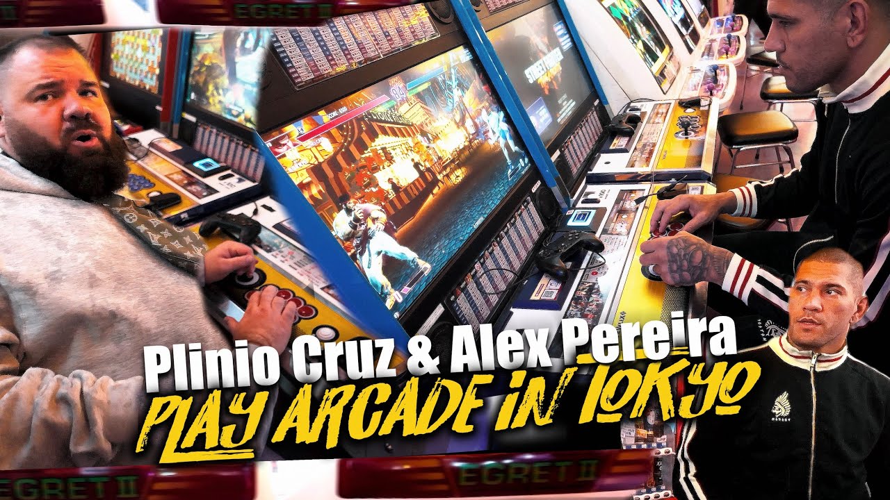 We Played Street fighter at the Arcades in Tokyo