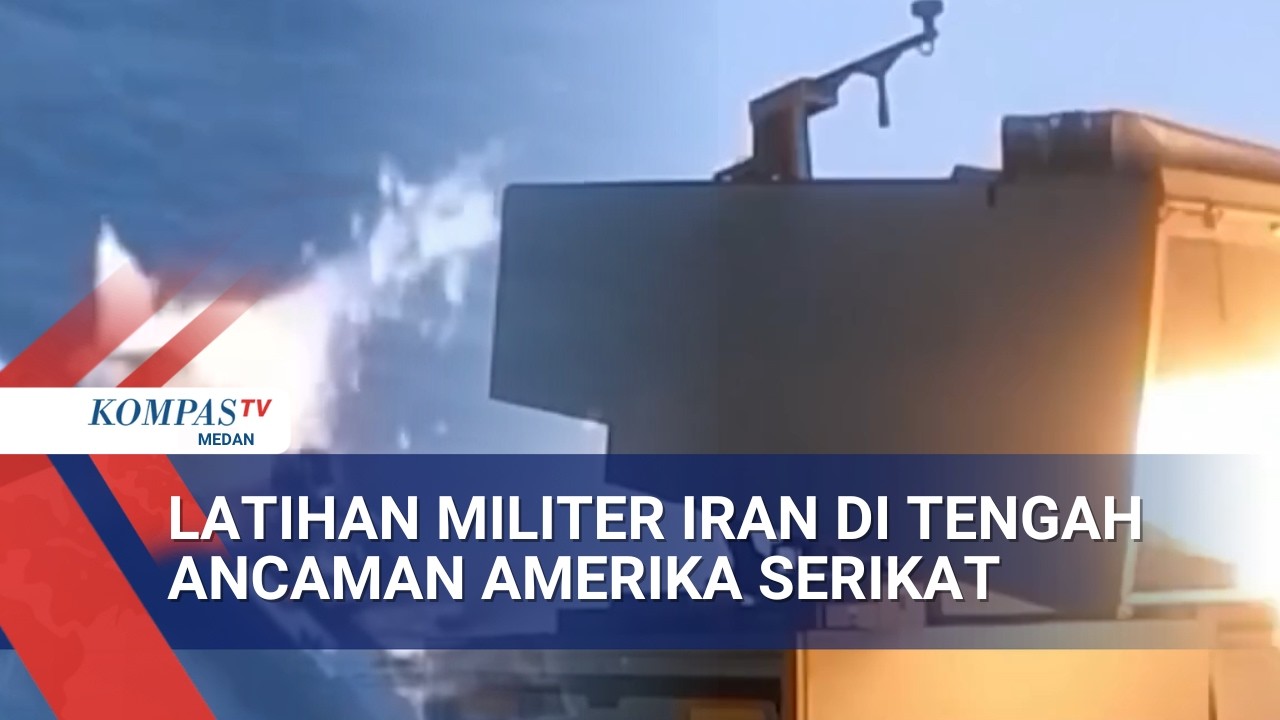 Jelang Negosiasi dengan Amerika Serikat, Iran Gelar Latihan Militer di Selat Hormuz