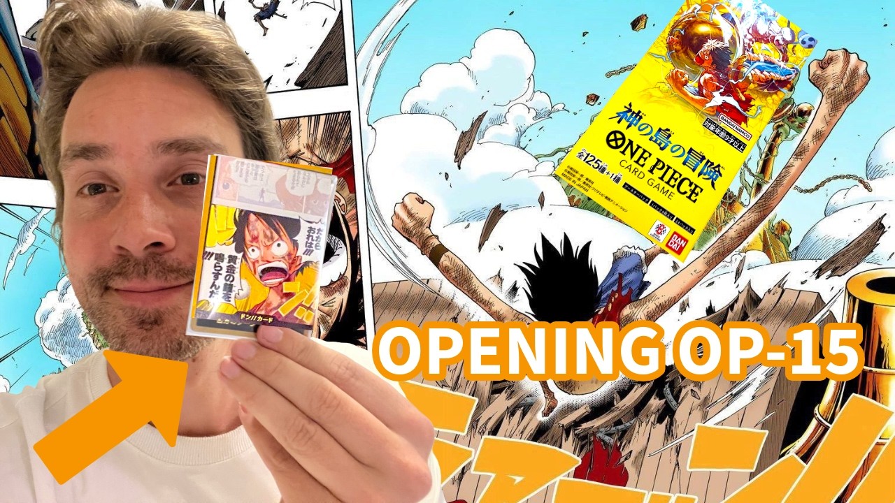 ONE PIECE CARD GAME OP15 Unboxing  Manga Rare