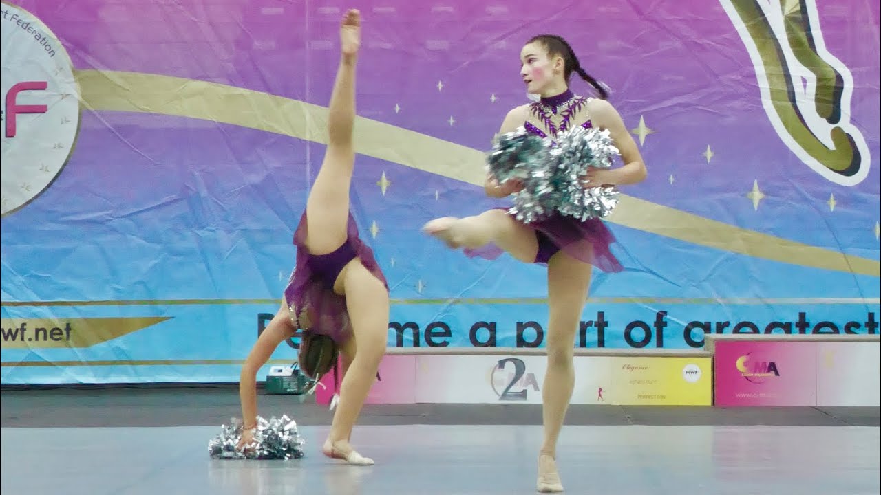 Majorettes * - DUO TRIO POM seniors -  European Majorette Championship - Liberec 2024