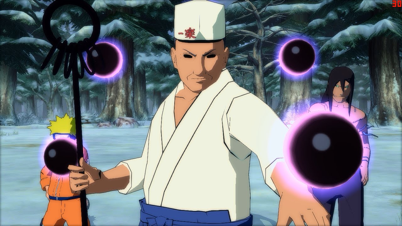 Naruto Ultimate Ninja Storm 4 PC - Sage of Six Ramen Character Swap Gameplay Mod