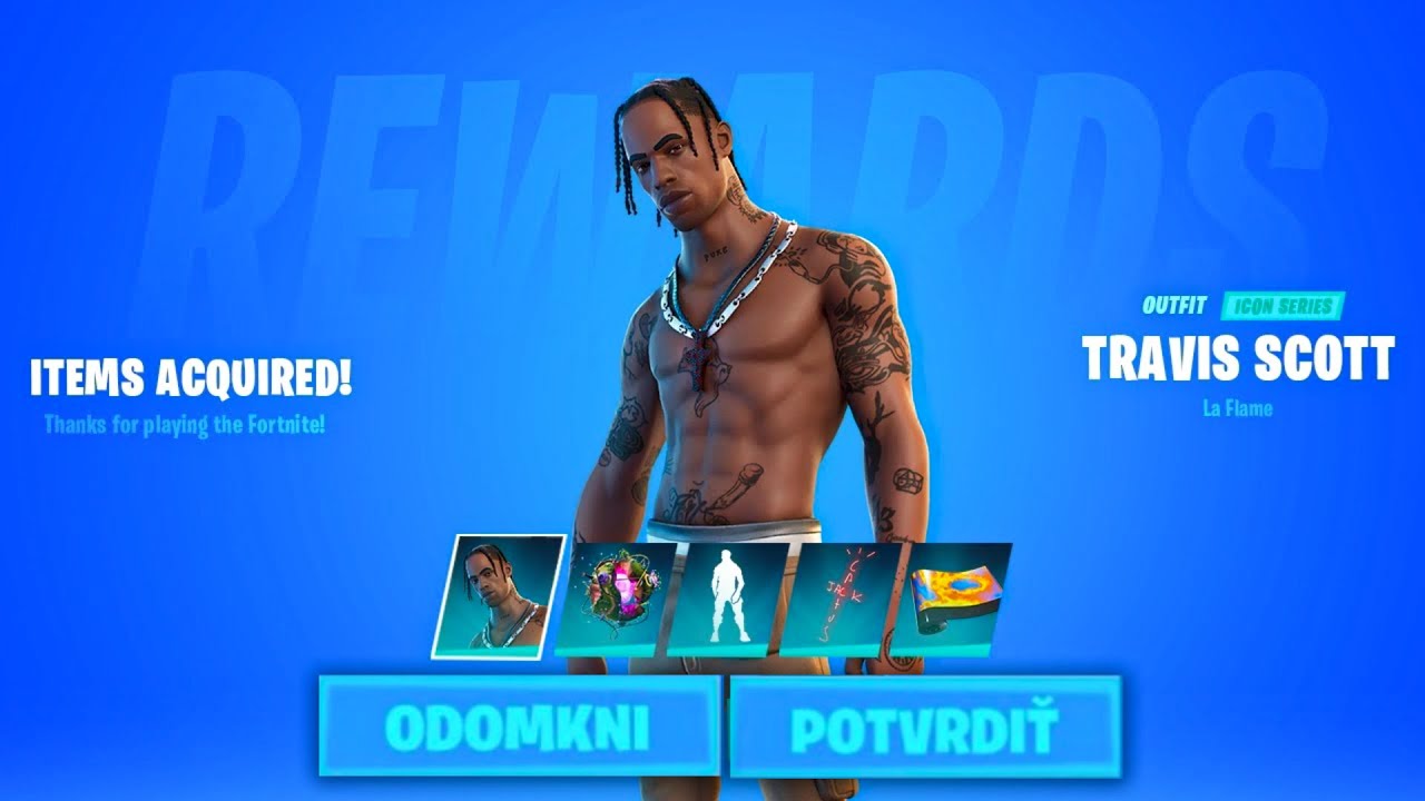 JAK Z&Iacute;SKAT TRAVISA VE FORTNITE