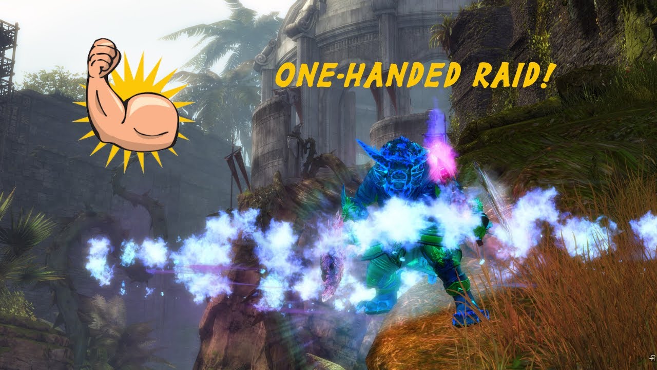 ONE HANDED RAID WITH ELITE GAMERS