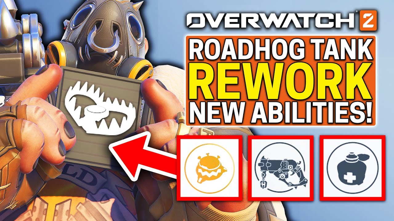 Overwatch 2 - Roadhog Rework ALL NEW ABILITIES! (Pig Pen Slow TRAP?!)