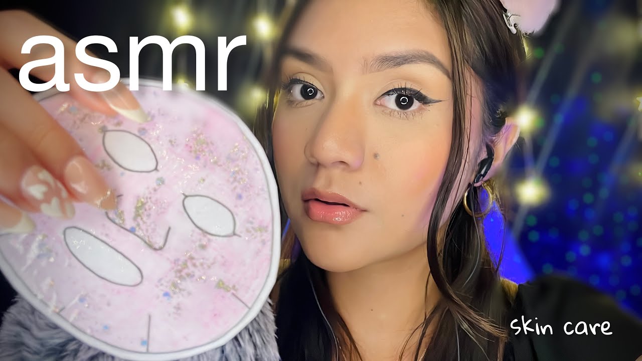 LIMPIEZA FACIAL CON PRODUCTOS DE PAPEL - ASMR EN ESPAÑOL