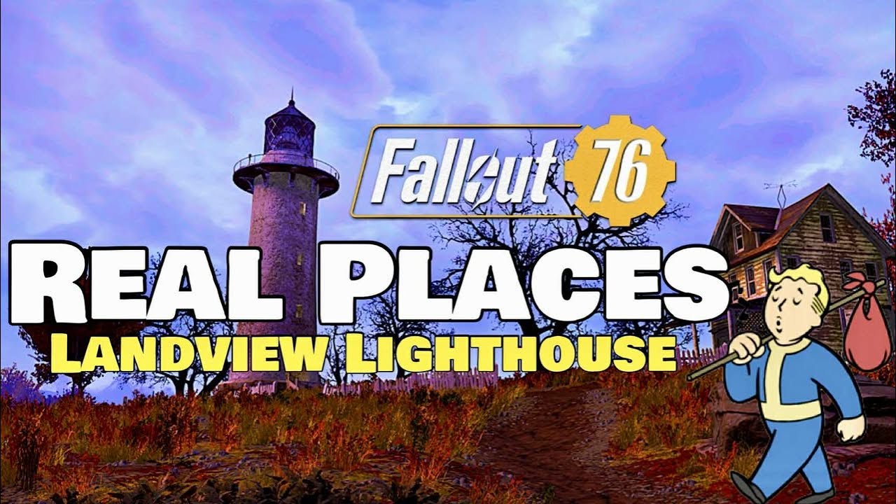 Fallout 76 Real Places: Landview Lighthouse (Summersville Lake Lighthouse)