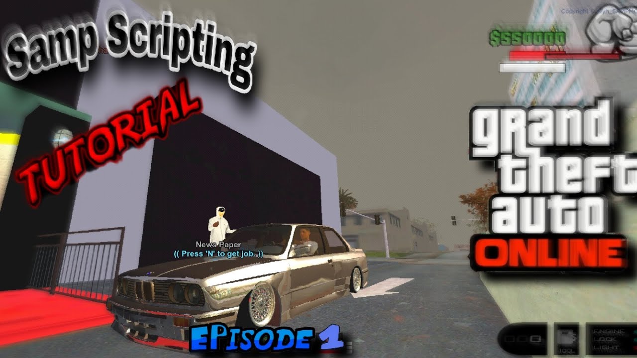 Gta Scripting Tutorial | How to create a server [SA-MP]