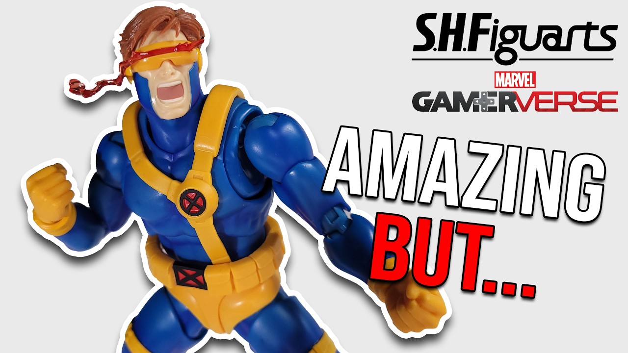 Фигурка Циклопа от S.H. Figuarts почти идеальна… но имеет недостатки.
