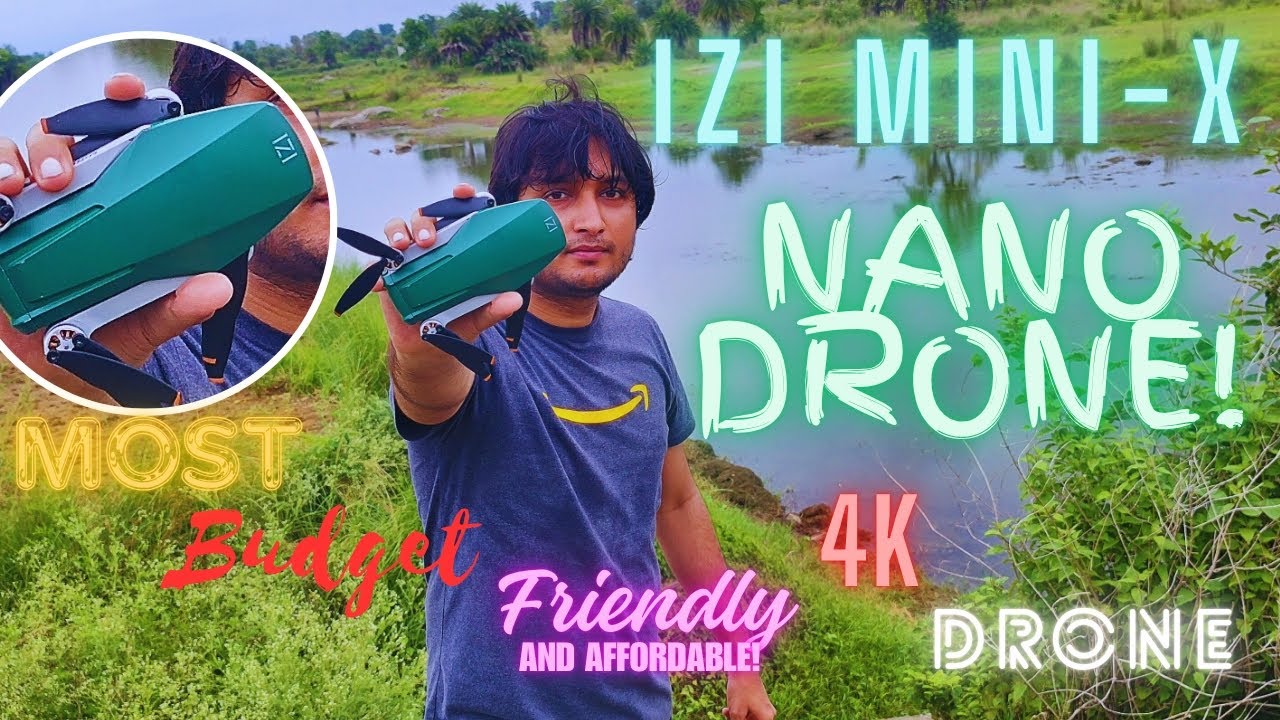 IZI MINI-X Drone Camera & Video Test | IZI MINI X NANO 4K CAMERA DRONE #ronsenpai