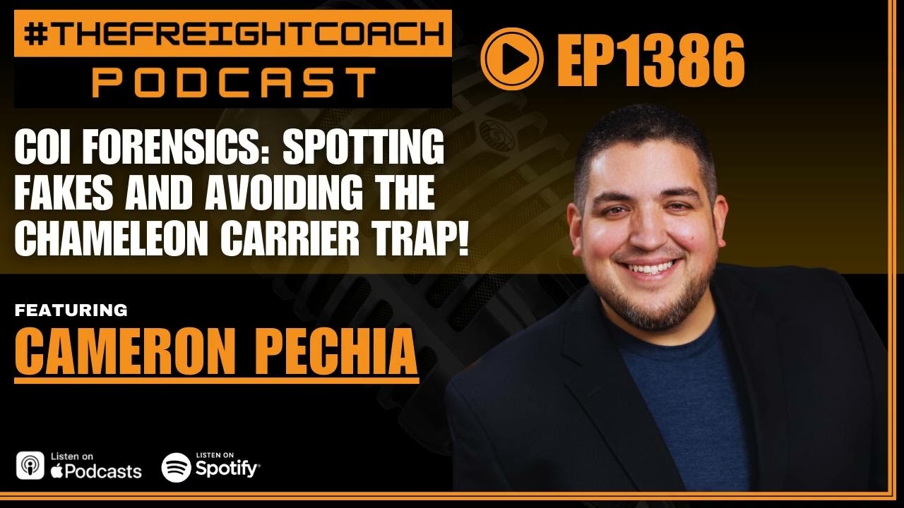 1386. #TFCP - COI Forensics: Spotting Fakes and Avoiding the Chameleon Carrier Trap!