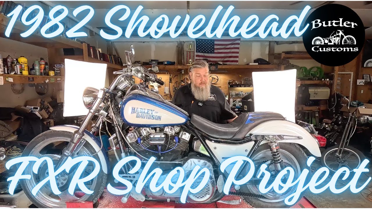 1982 Shovelhead FXR Shop Project! Let's build it up!