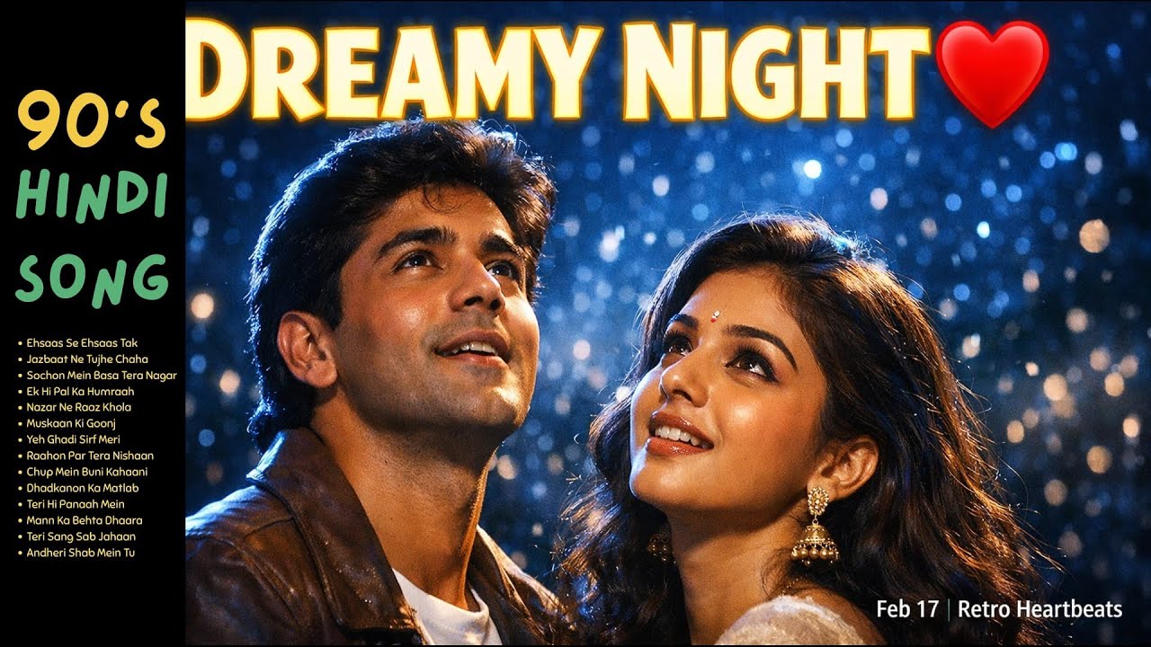 Dreamy Nights | 90s Bollywood Sleep Songs | 1 Hour Soulful Night Music