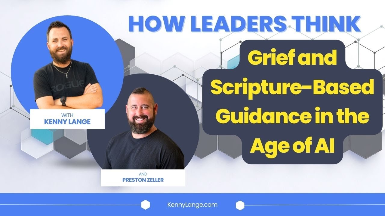 How Preston Zeller Thinks About Grief and Scripture-Based Guidance in the Age of AI