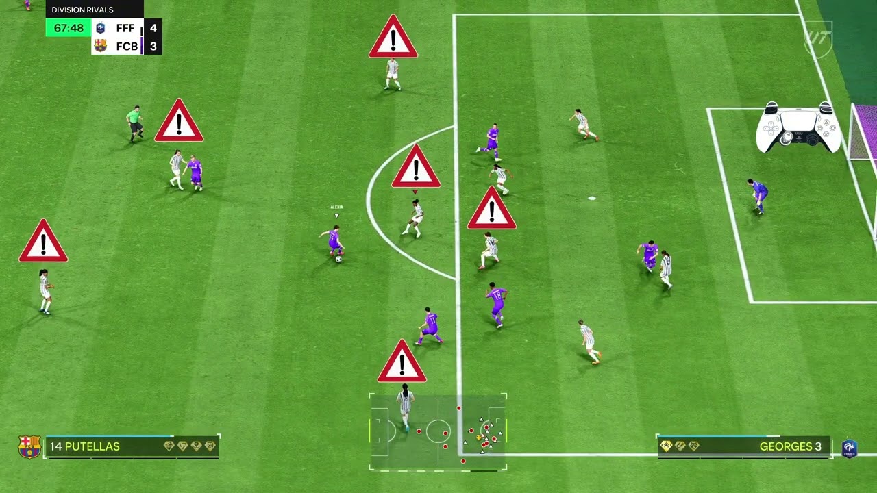 FC 25 TACTICAL FOCUS DEFENDING (DPAD)