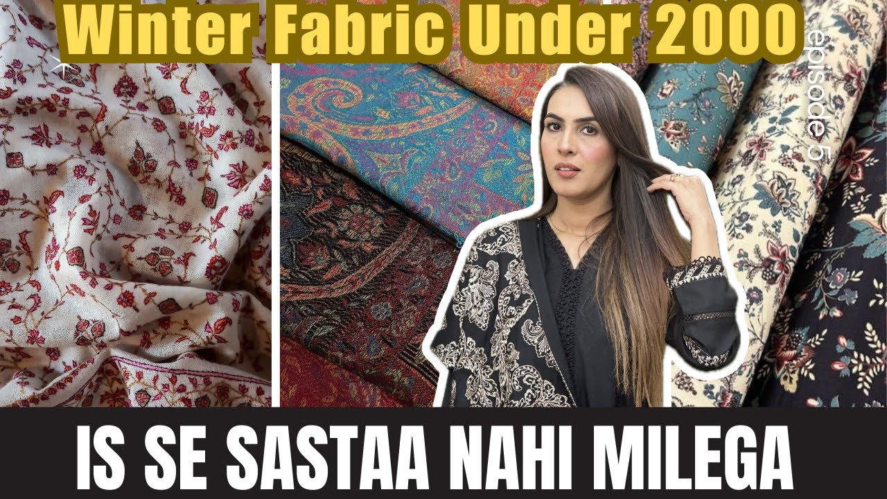 Is se SASTA nahi Mily Ga / Winter Fabric & Shawls Under 2000Rs