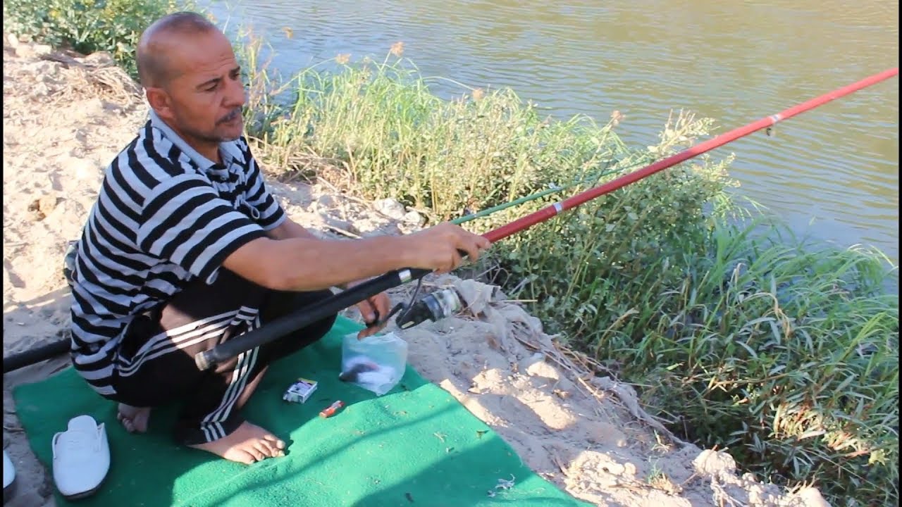 طريقة الصيد بالحداف شوف خدنا اية بى