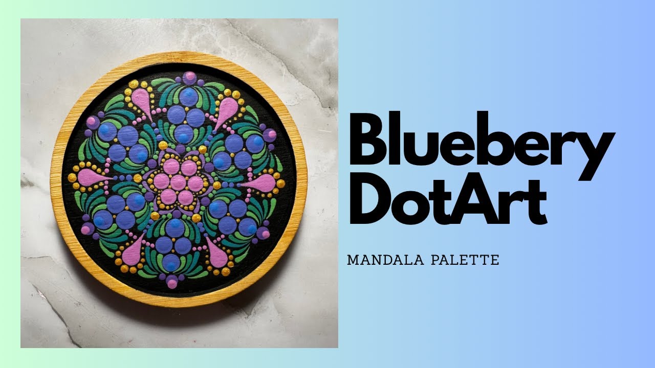 Epoxy resin cup stand \ Mandala palette \ How to make a stand #dotart #stand #palette #epoxycrafts