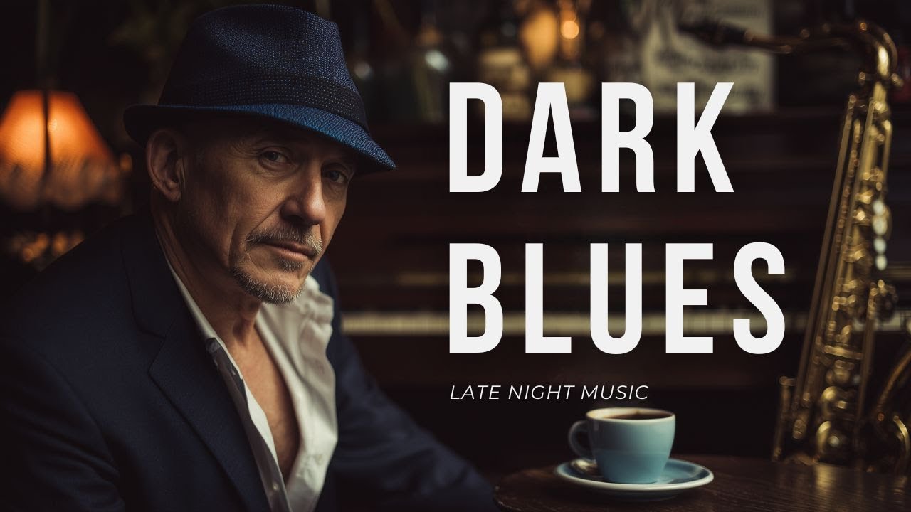 Dark Blues Instrumental Music | Smooth Relaxing Gentleman Blues for Late Night