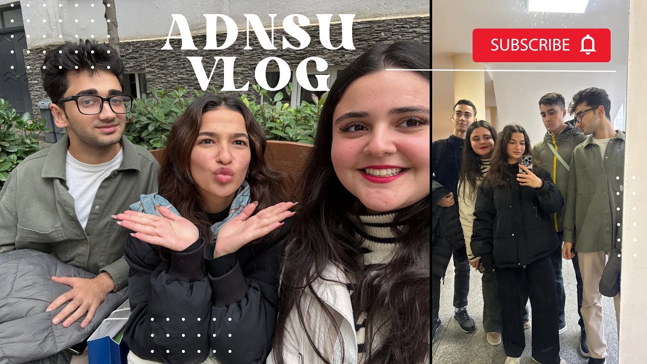 1 həftəlik Universitet vlogu📚(DAVA ETTİK😱)