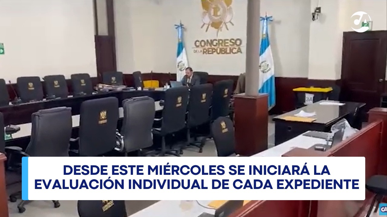 Finaliza presentación de pruebas de descargo en postuladora para magistrados del TSE