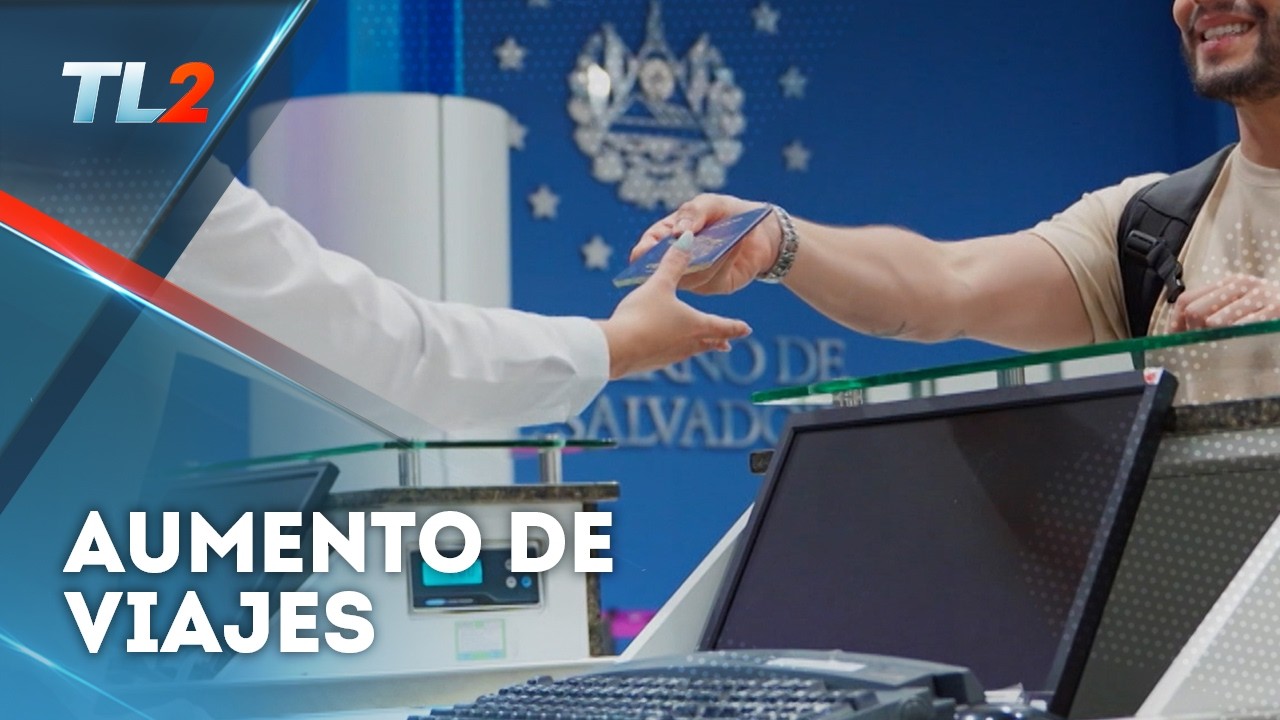 Más salvadoreños viajan al exterior | Teledos | El Salvador