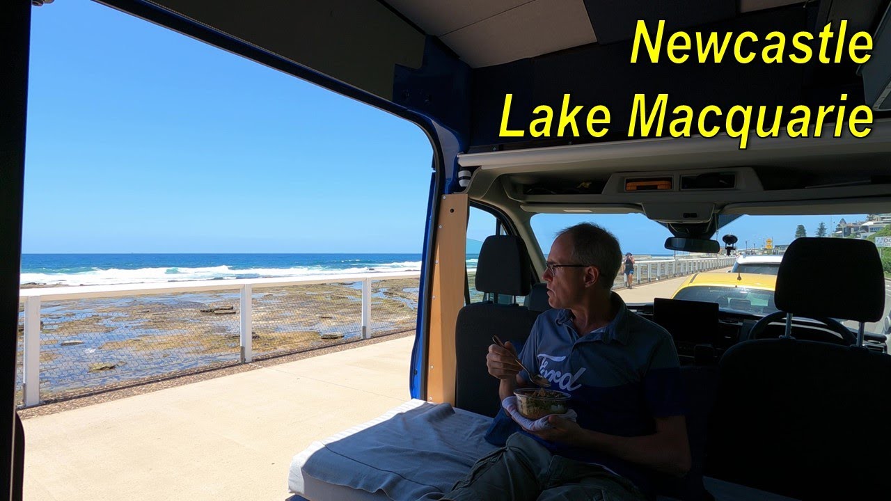Vanlife vlog in NSW | Newcastle | Speers Point | Warners Bay | Redhead | Merewether