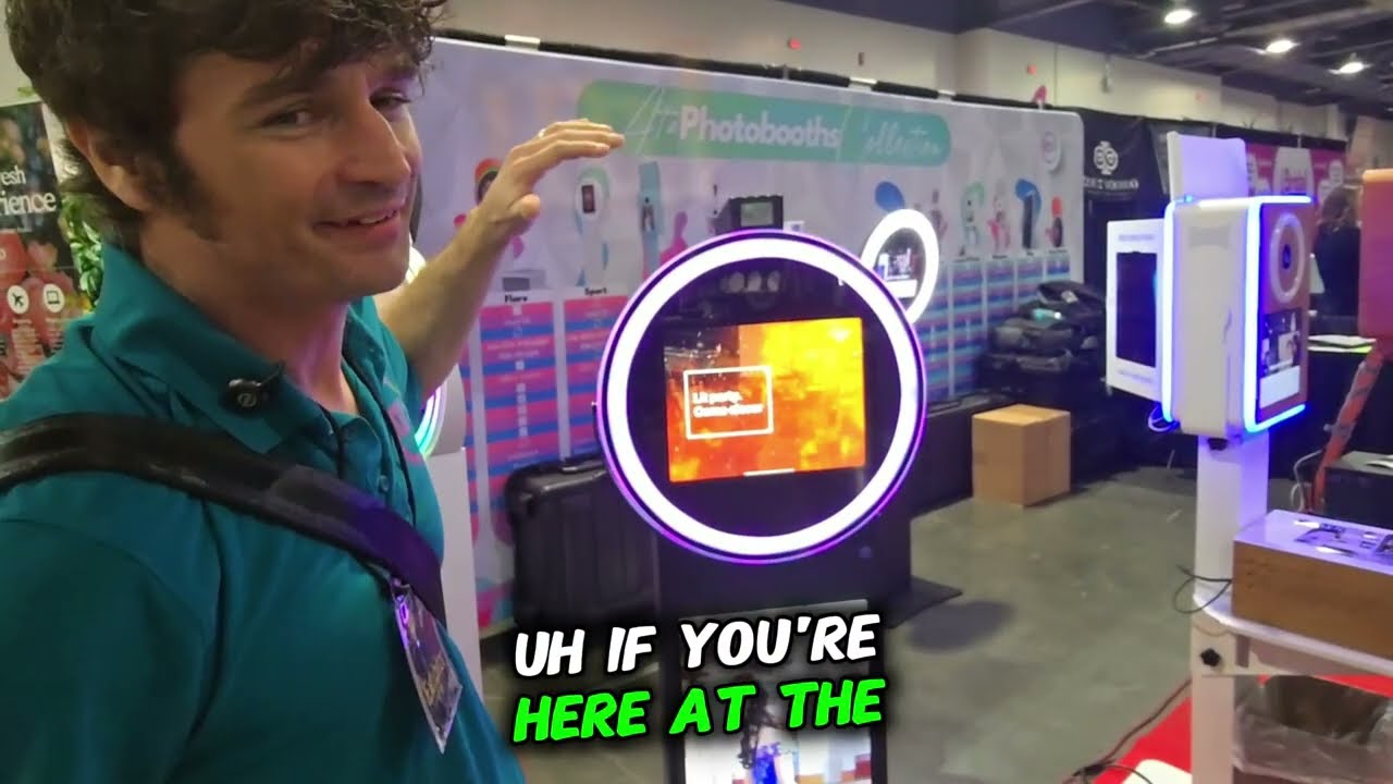 🚨 This is the photobooth everyone keeps stopping for at the expo… 👀🔥
