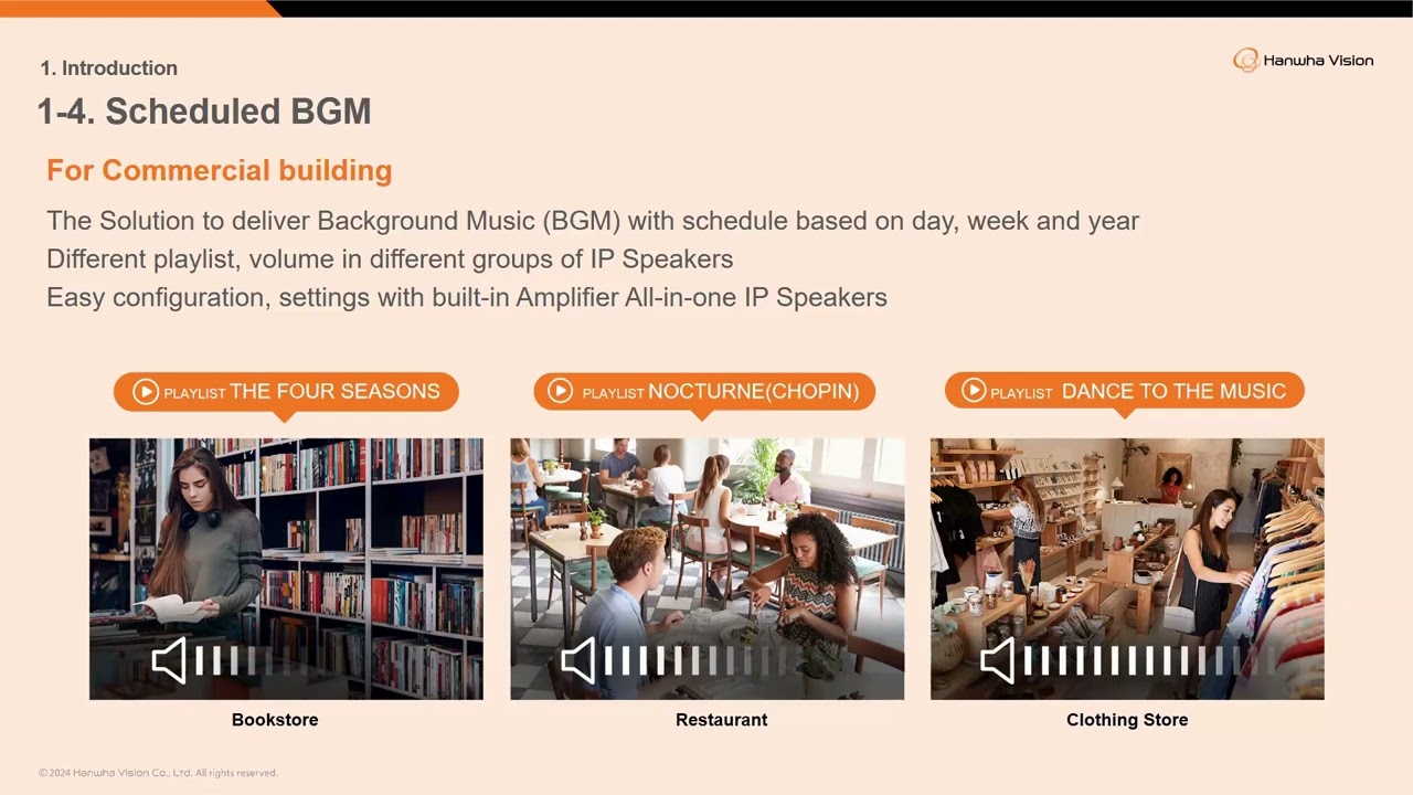 Hanwha IP Audio Webinar 2024