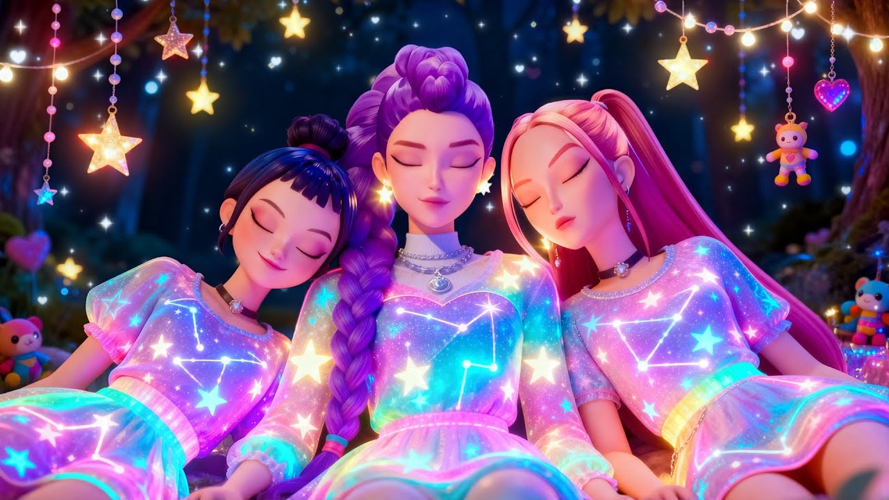 Мгновенный отдых за 3 минуты 🌜 Умиротворяющая фортепианная мелодия с Руми, Мирой и Зои 💤