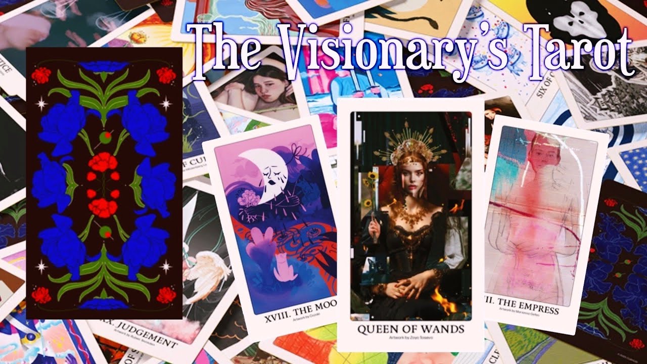 The Visionary's Tarot by CLBHUIS  | Flipthrough &  Guidebook Reading