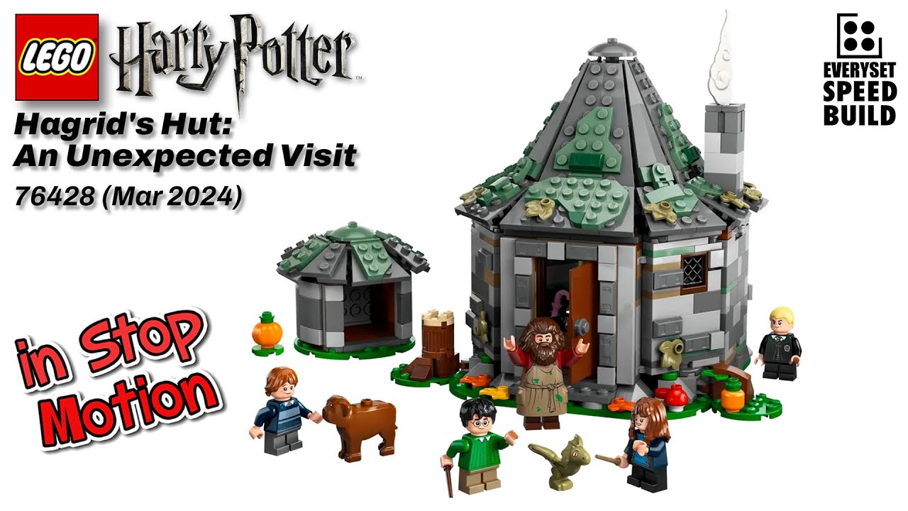 LEGO Harry Potter - Hagrid's Hut - 76428 Speed Build (2024)