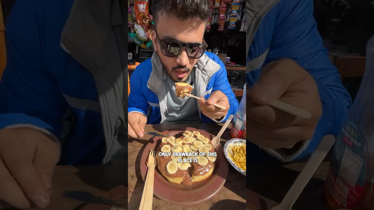 Food review of the famous Char Dukan Restaurant in Mussoorie 📍 