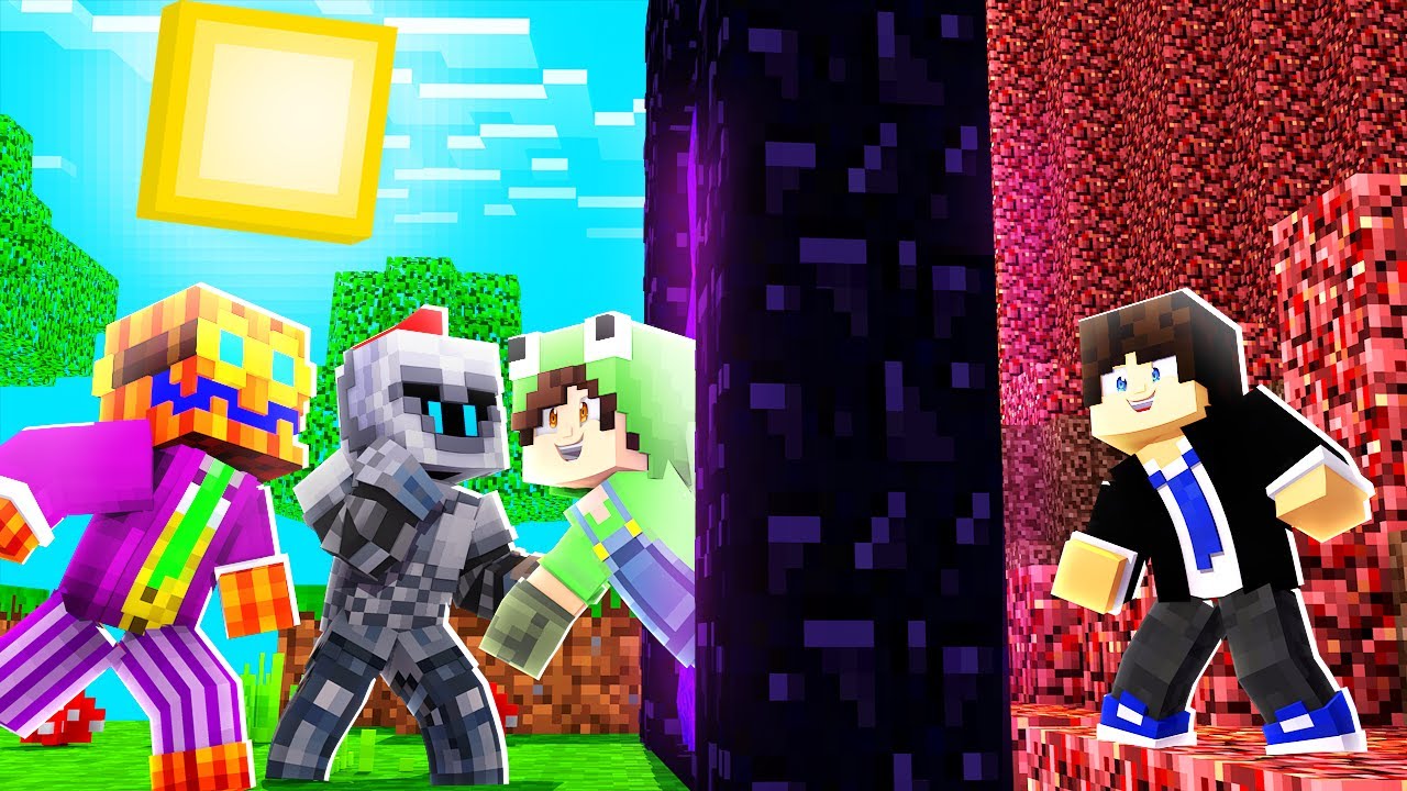 Enter The Nether! - The Oddities Play Minecraft
