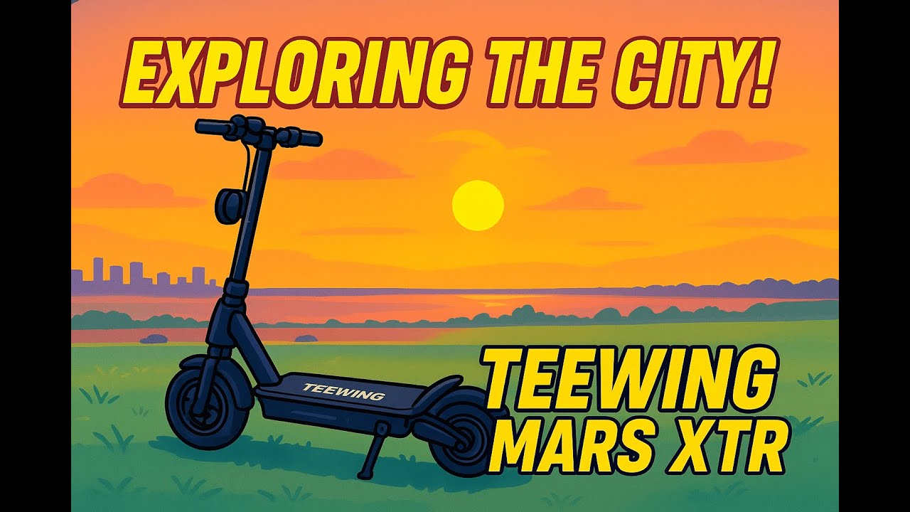 TEEWING MARS XTR, 50 MILE DRIVE! Chaos in the City! 
