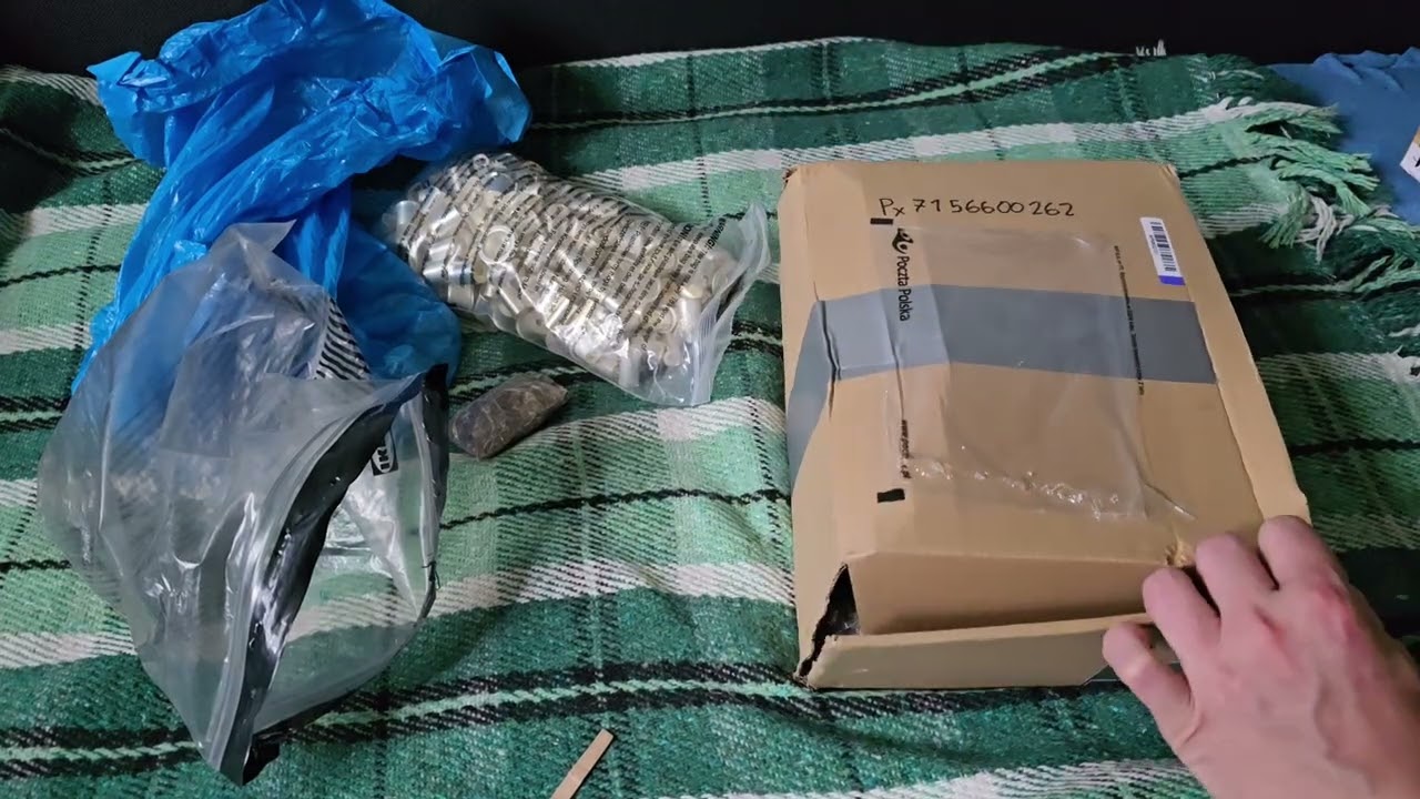 Paczka pełna skarbów posrebrzane tuleje!!