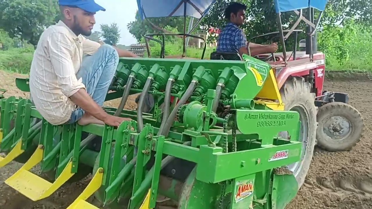 9528879442 आ गई है मशीन हापुड़ में बंद गोभी फूलगोभी चुकंदर बोने की दो काम एक साथ